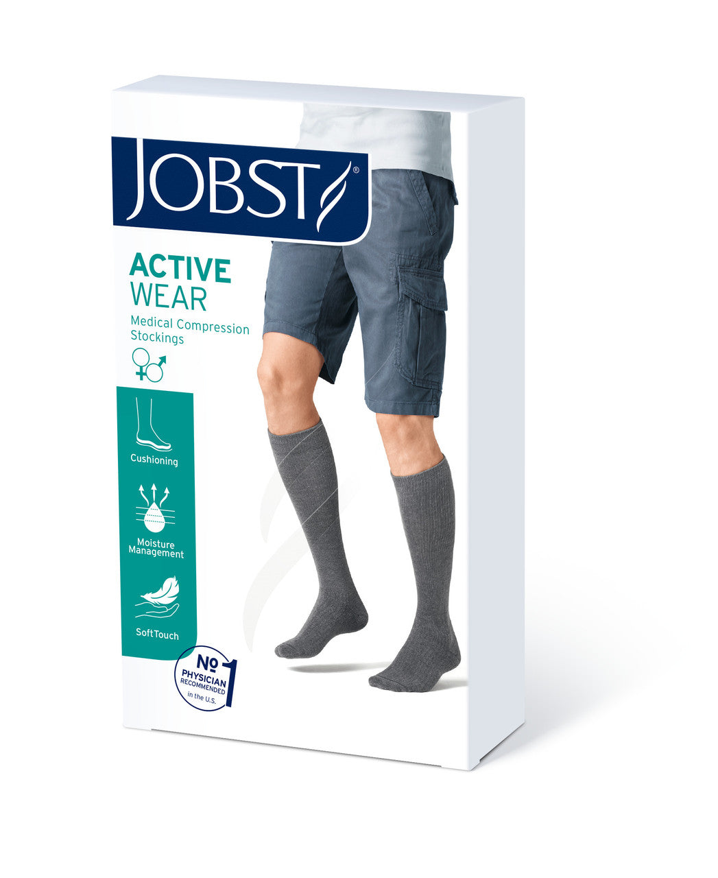 JOBST® ActiveWear Knee High 15-20mmHg Sport Sock