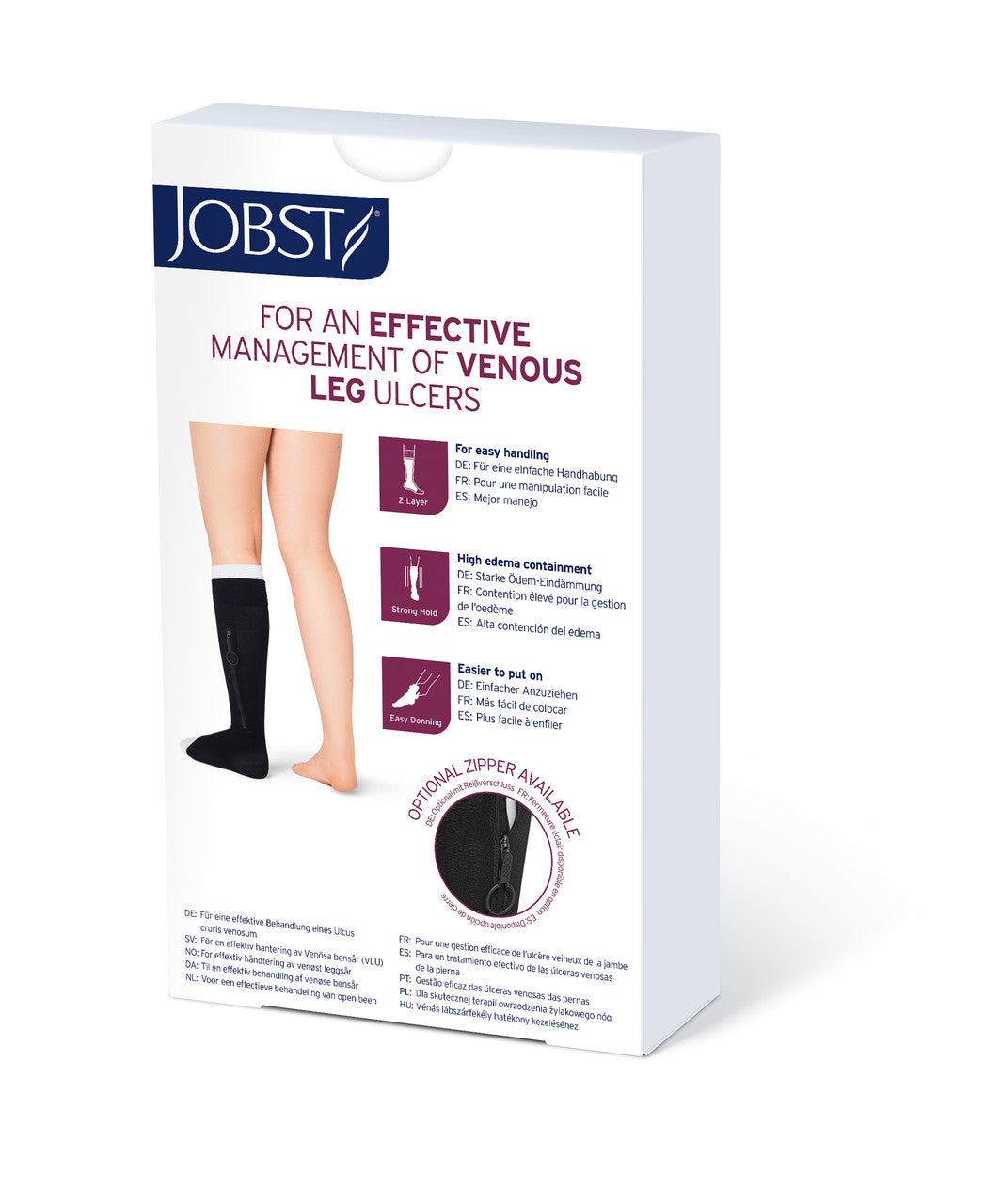 JOBST® UlcerCare Stocking with Liners 40mmHg
