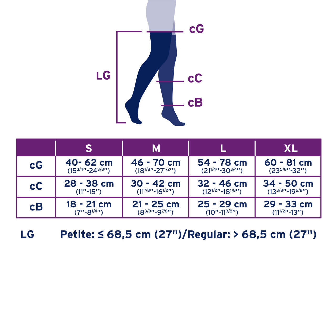 JOBST® Opaque Thigh High W/ Silicone Dot Band 30-40mmHg