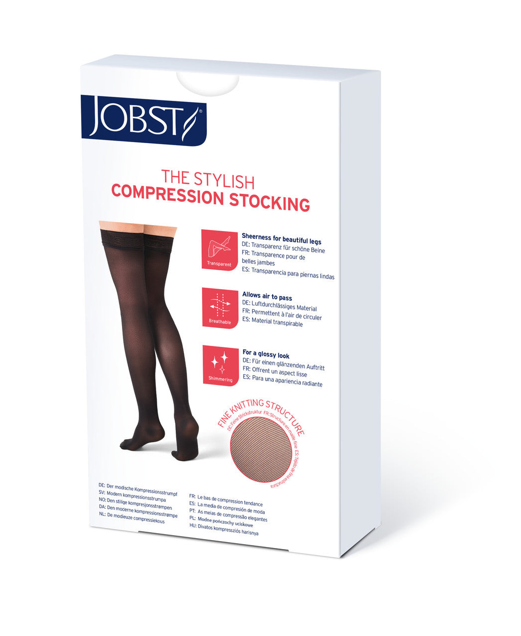 JOBST® Activa Sheer Thigh High 8-15mmHg