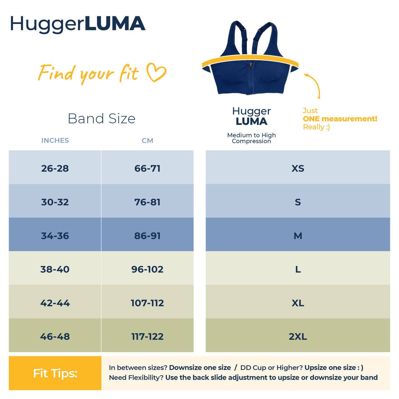 HuggerLUMA Compression Bra by Prairie Wear©