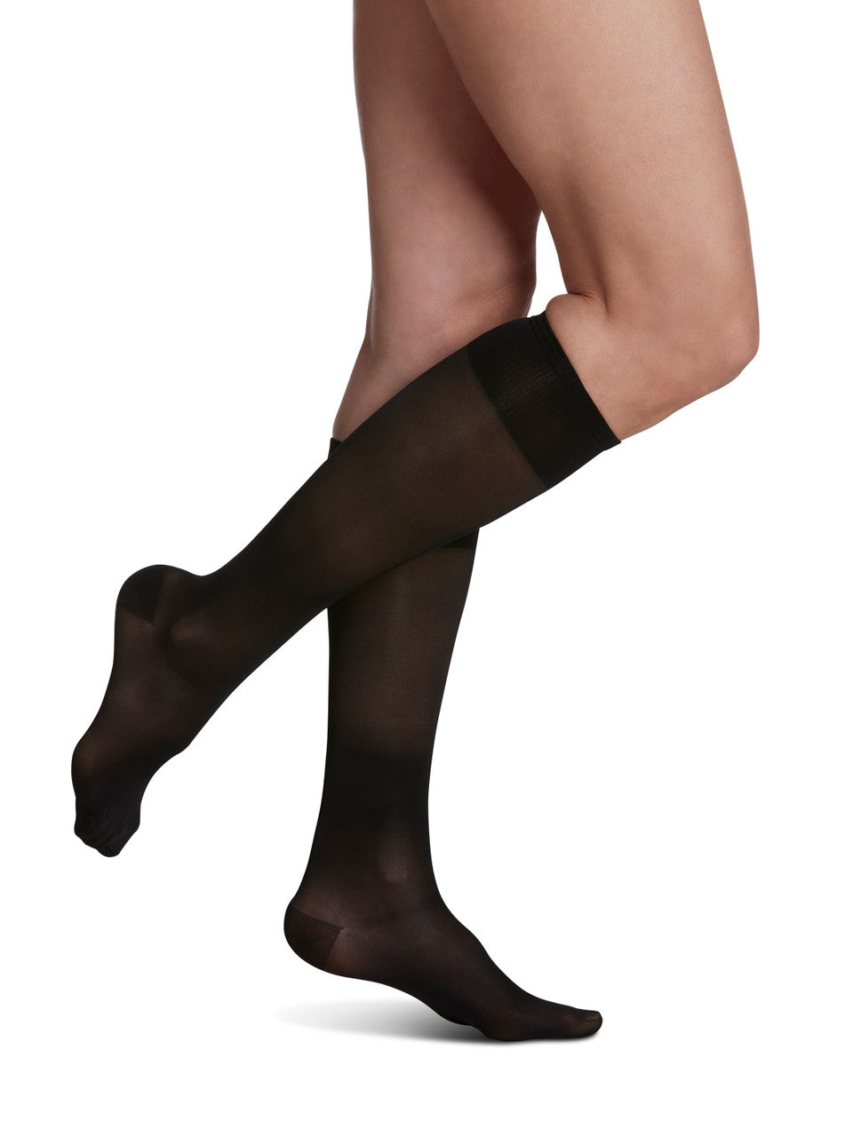 Sigvaris Sheer Fashion Knee Highs 15-20mmHg - Compression Level: Moderate 15-20 MmHg - Female - Knee