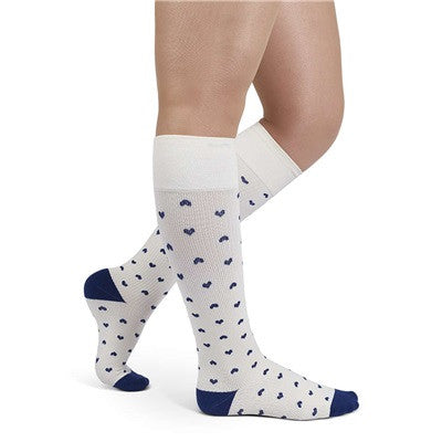 Rejuva Heart Compression Knee High 15-20mmHg - Compression Level: Moderate 15-20 MmHg - Unisex - Knee