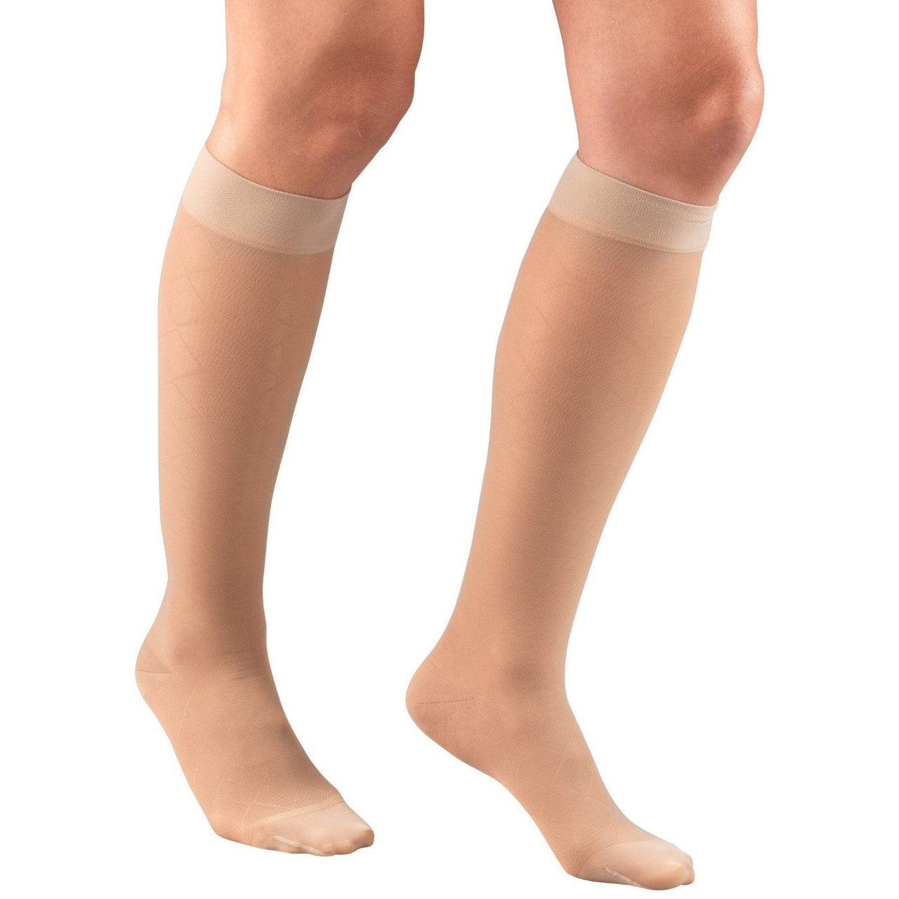 Truform Lites Sheer Patterned Knee High 15-20mmHg - Compression Level: Moderate 15-20 MmHg - Female - Knee