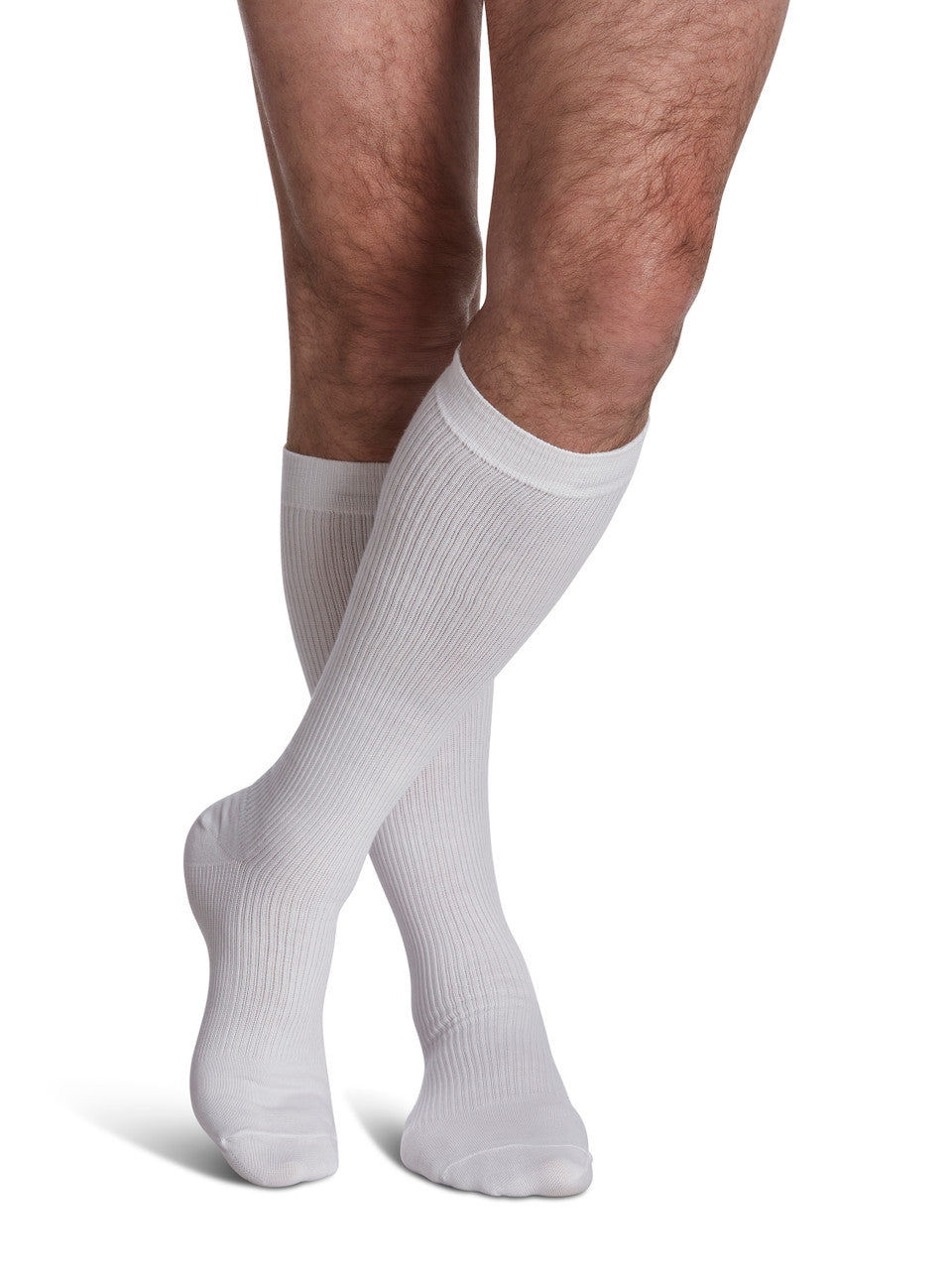 Sigvaris Men's Casual Cotton Knee High 15-20mmHg - Compression Level: Moderate 15-20 MmHg - Male - Knee