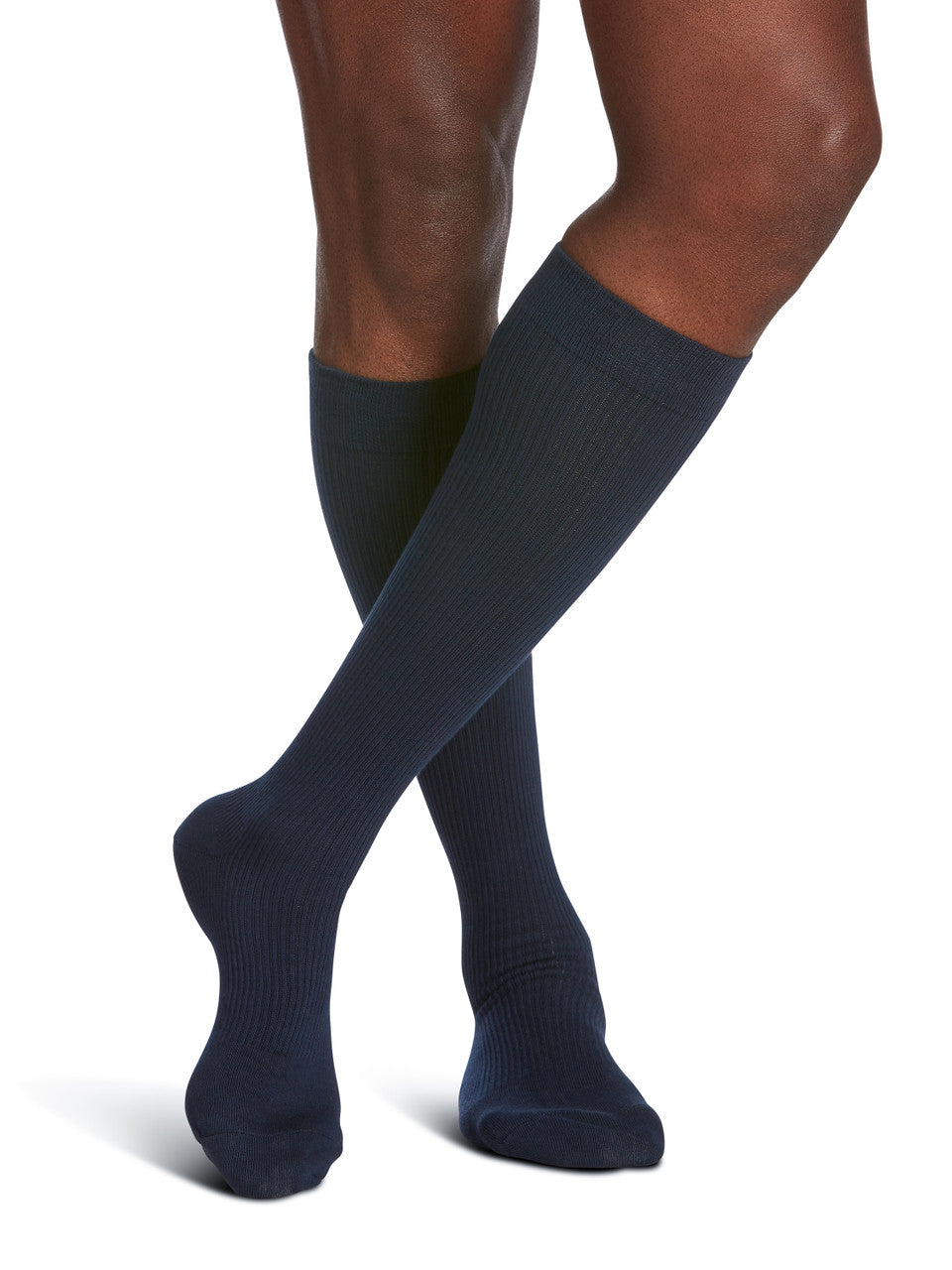 Sigvaris Men's Casual Cotton Knee High 15-20mmHg - Compression Level: Moderate 15-20 MmHg - Male - Knee