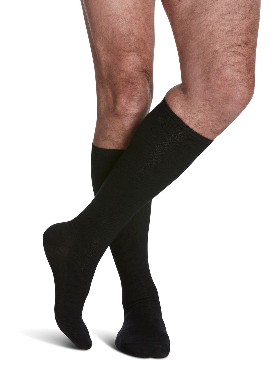 Sigvaris Men's All-Season Merino Wool Knee High Socks 15-20mmHg - Compression Level: Moderate 15-20 MmHg - Male - Knee