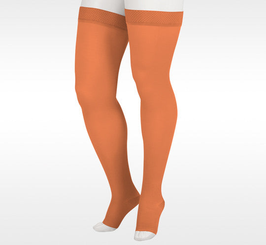Juzo Soft Thigh High with Silicone Band 15-20mmHg - Compression Level: Moderate 15-20 MmHg - Unisex - Leg