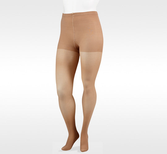 Juzo Soft Pantyhose with Fly or Open Crotch 20-30mmHg - Compression Level: Firm 20-30 MmHg - Female - Leg