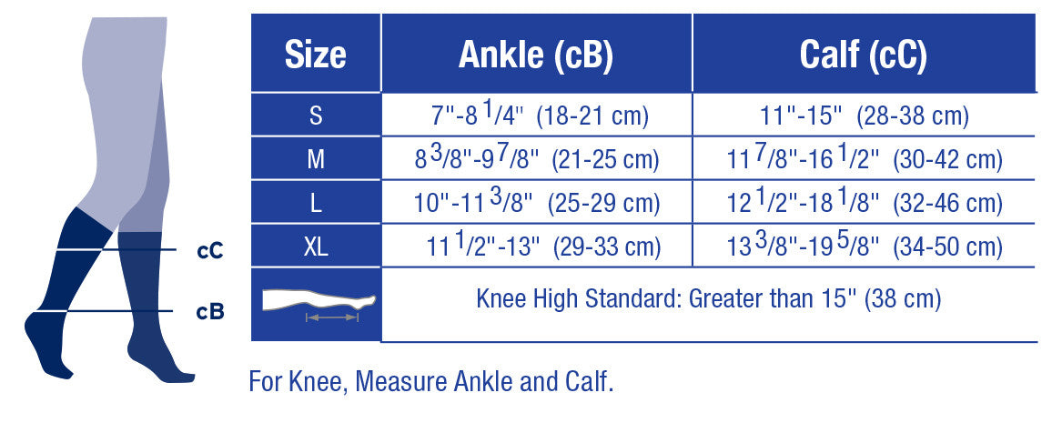 JOBST® Sport Socks Knee Highs 15-20mmHg