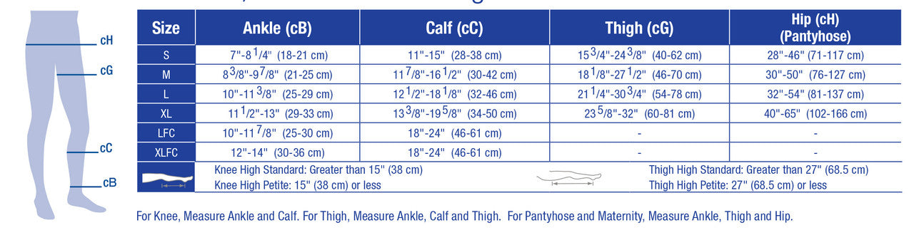 JOBST® Relief Chap Style 30-40mmHg Open Toe
