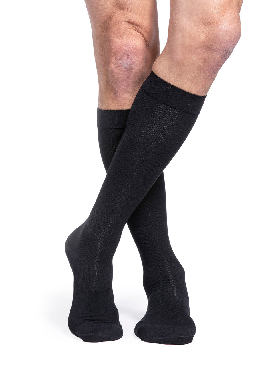 Sigvaris Men's Essential Cotton Knee High 30-40mmHg - Compression Level: Extra Firm 30-40 MmHg - Male - Knee