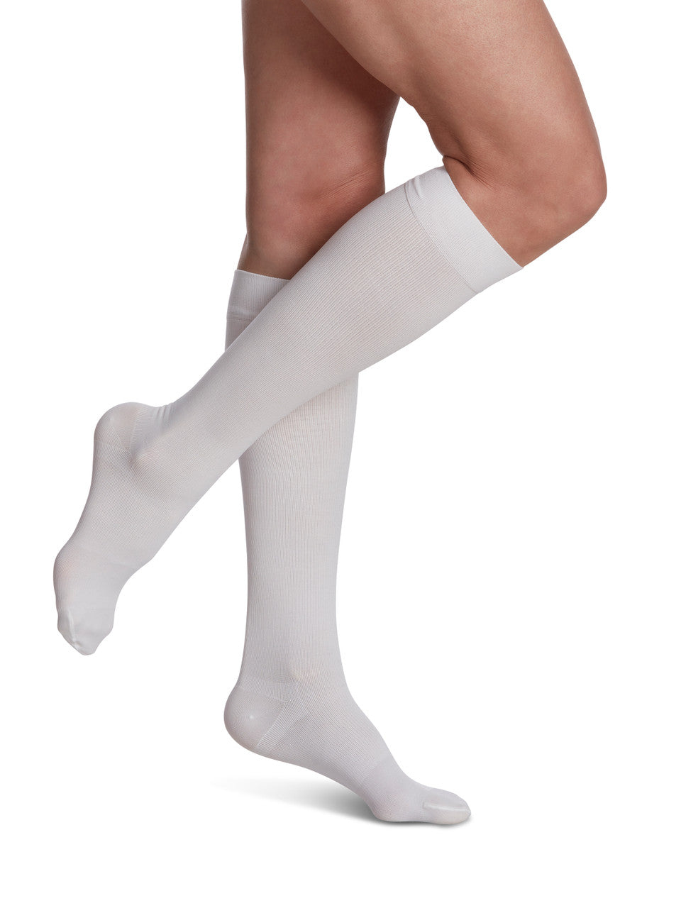 Sigvaris Women's Cotton Knee High Socks 30-40mmHg - Compression Level: Extra Firm 30-40 MmHg - Unisex - Knee
