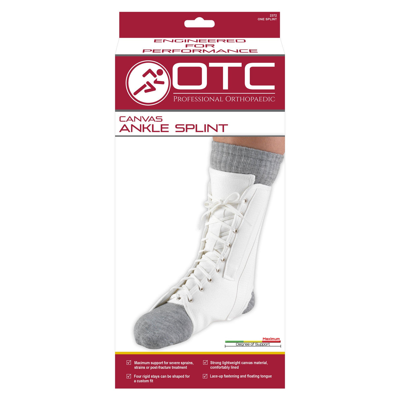 OTC Canvas Ankle Splint