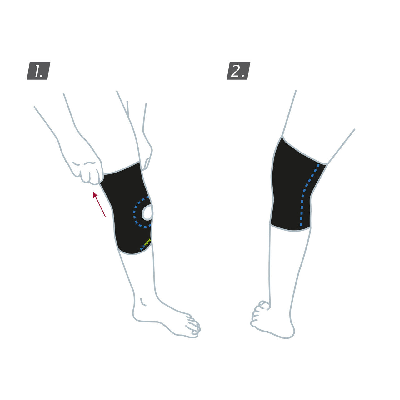 Actimove ® SPORTS EDITION Knee Support with Open Patella
