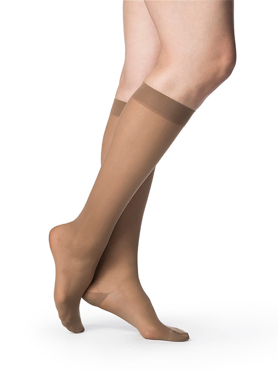 Sigvaris Sheer Women's Knee High 20-30mmHg - Compression Level: Firm 20-30 MmHg - Unisex - Knee