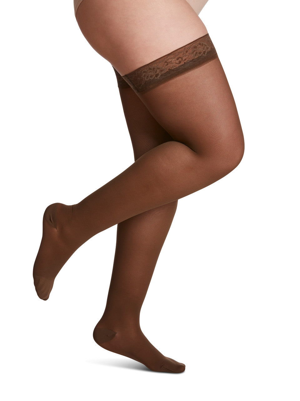 Sigvaris Sheer Women's Thigh High 30-40mmHg - Compression Level: Extra Firm 30-40 MmHg - Unisex - Leg