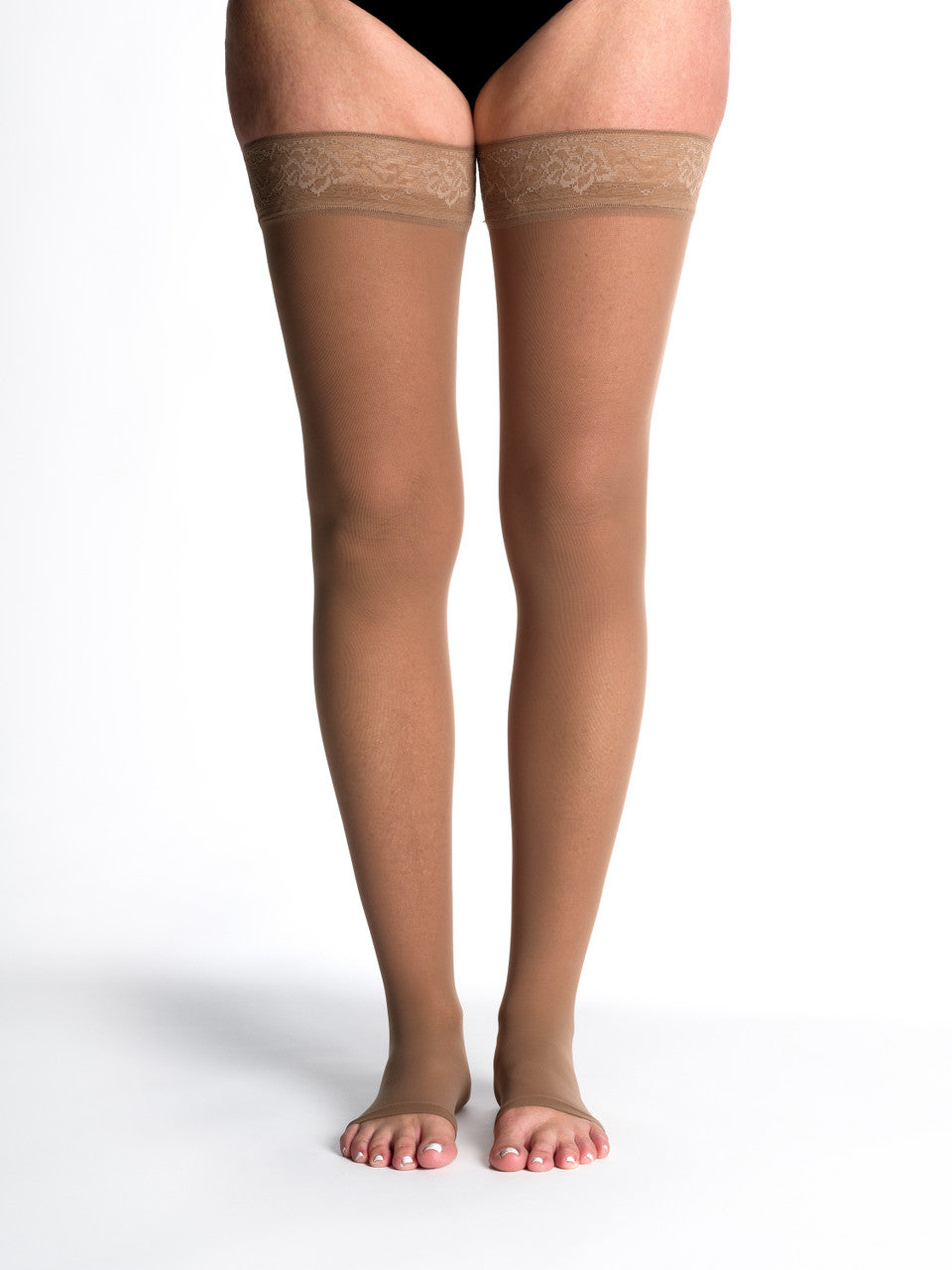 Sigvaris Sheer Women's Thigh High 30-40mmHg - Compression Level: Extra Firm 30-40 MmHg - Unisex - Leg