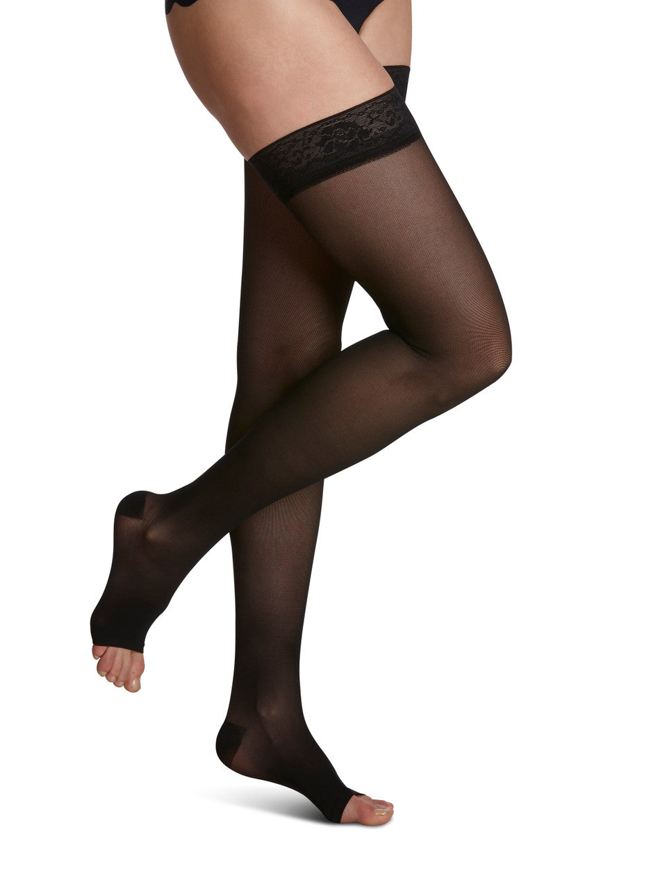 Sigvaris Sheer Women's Thigh High 30-40mmHg - Compression Level: Extra Firm 30-40 MmHg - Unisex - Leg