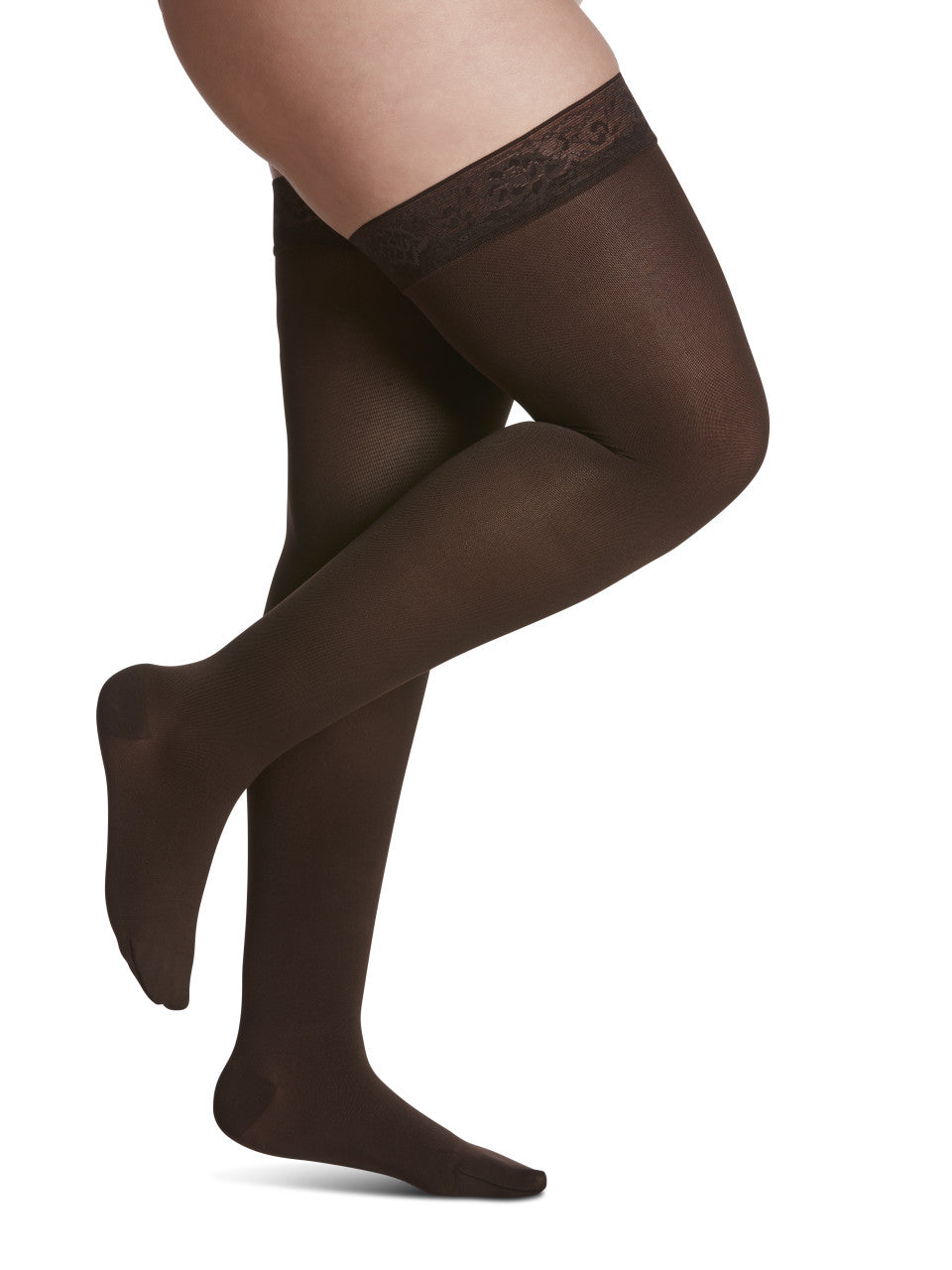Sigvaris Soft Opaque Women's Thigh High 20-30mmHg - Compression Level: Firm 20-30 MmHg - Unisex - Leg