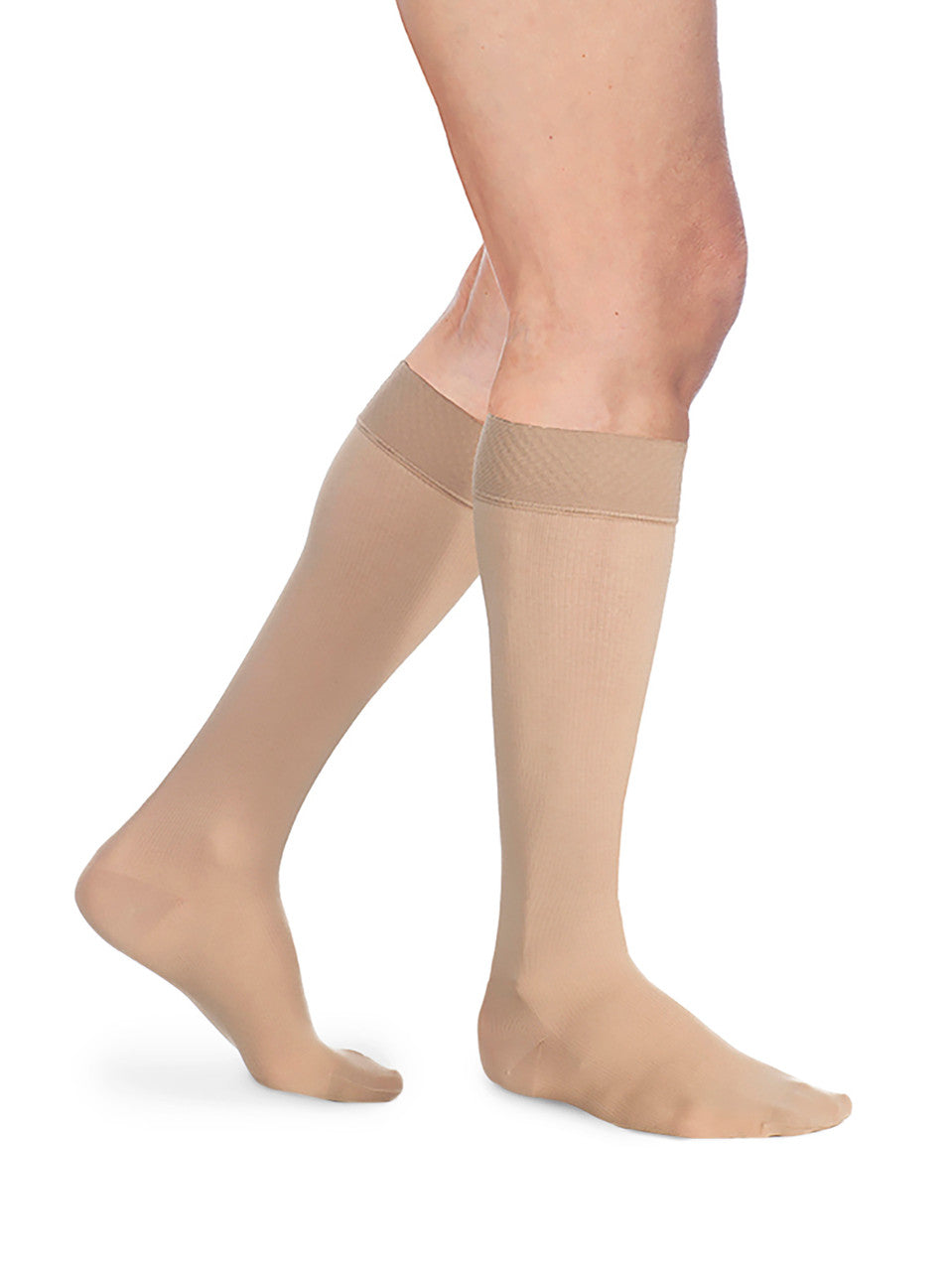 Sigvaris Select Comfort Men's Knee High W/ Silicone Band 30-40mmHg - Compression Level: Extra Firm 30-40 MmHg - Male - Knee