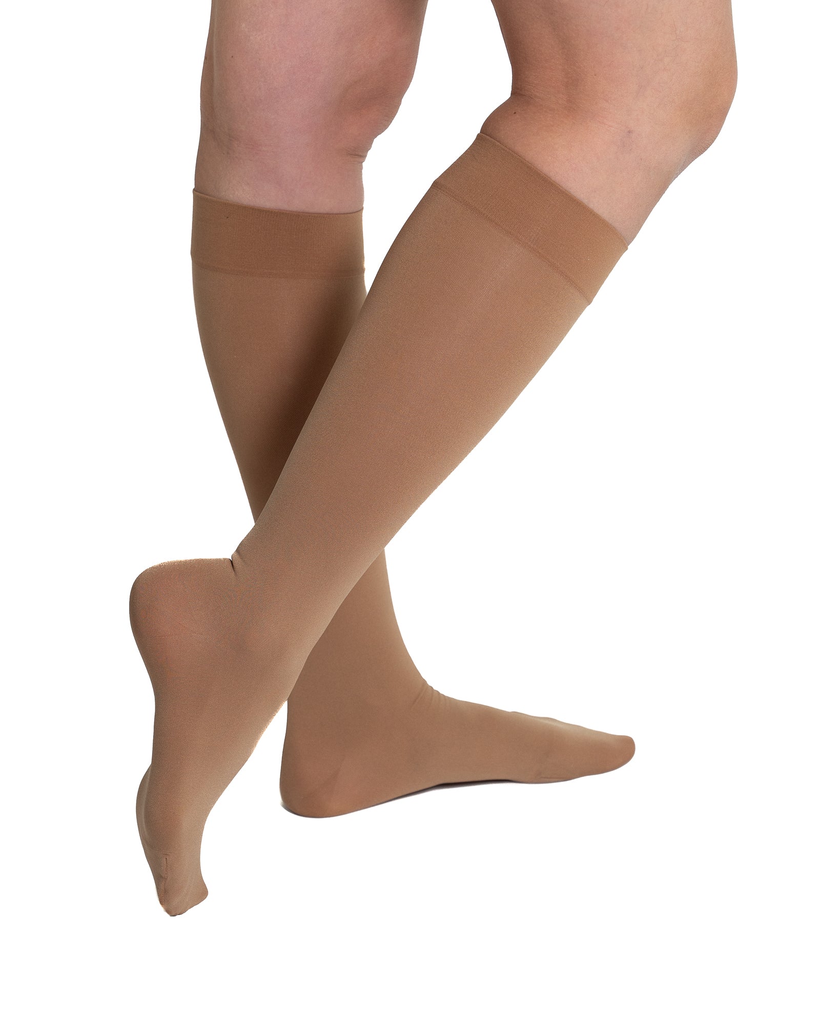 Royfa Opaque Knee High 20-30mmHg - Compression Level: Firm 20-30 MmHg - Unisex - Knee
