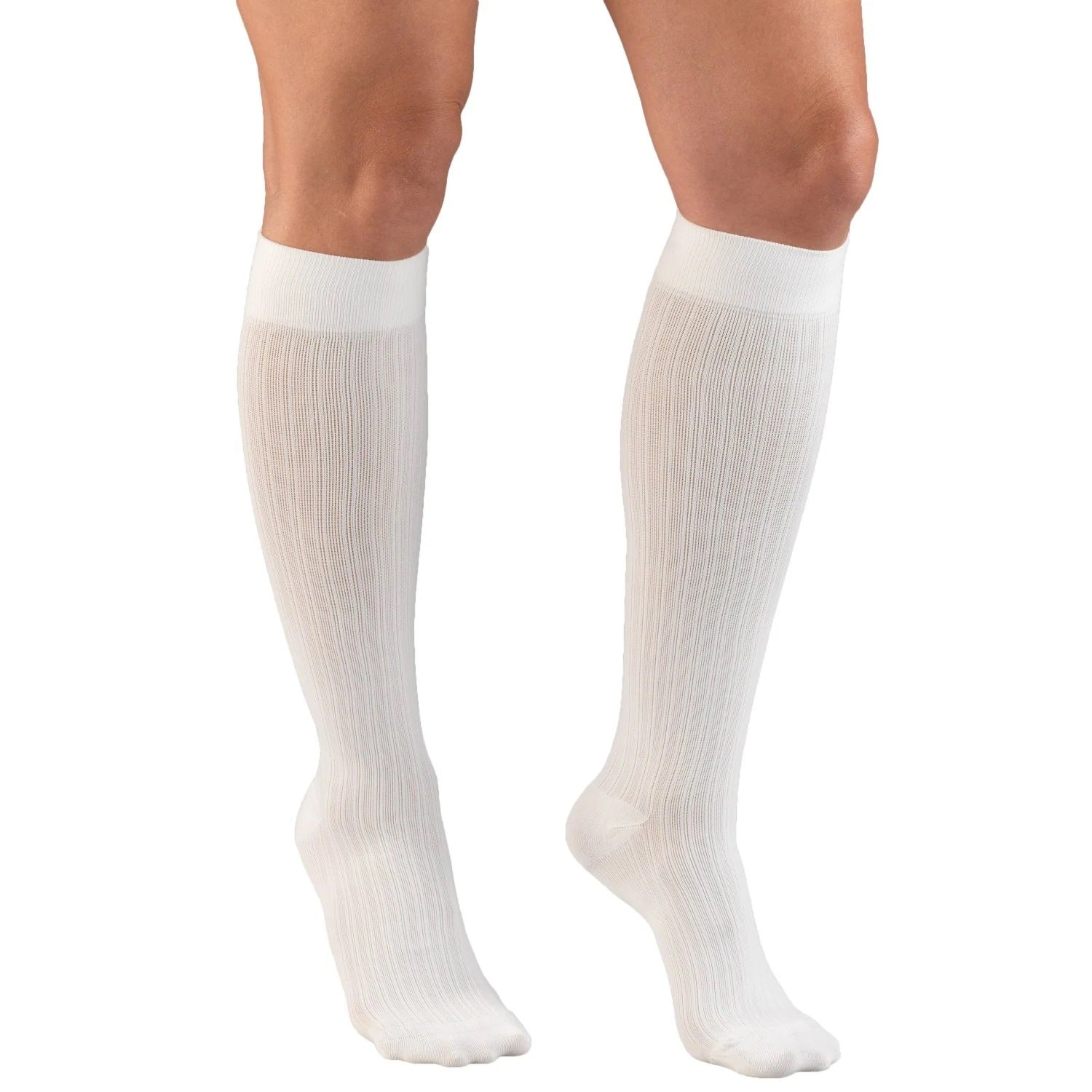 Truform Womens Trouser Ribbed Socks 10-20mmHg