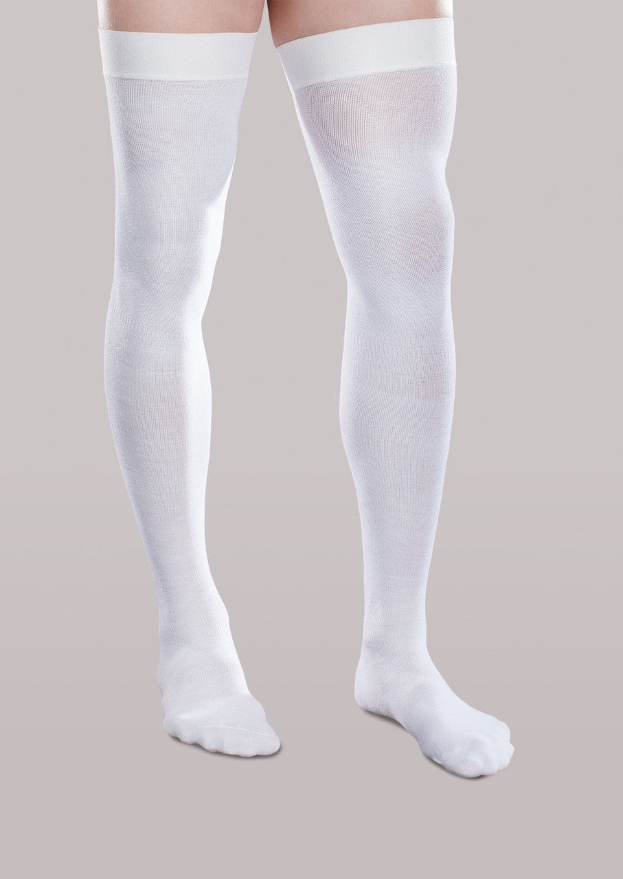Core-Spun by Therafirm® Gradient Compression Thigh High Socks 15-20 mmHg
