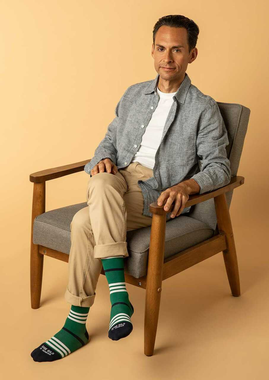 EASE Bold Fashion Mild Gradient Compression Socks