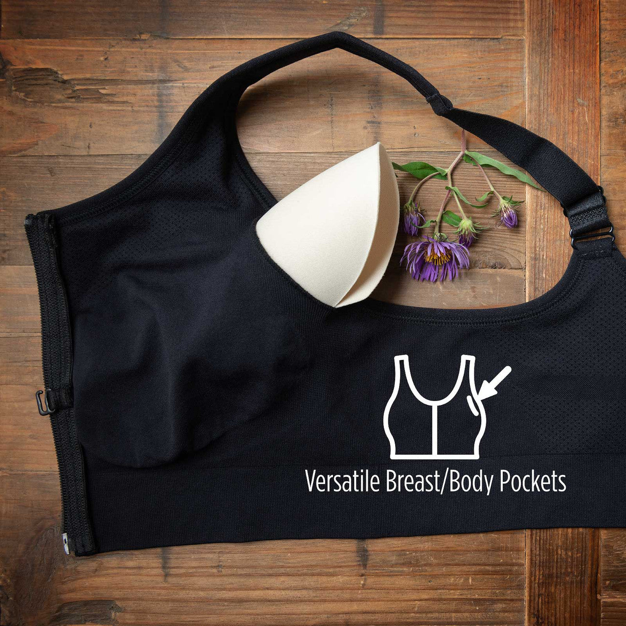 HuggerVIDA Compression Bra by Prairie Wear©