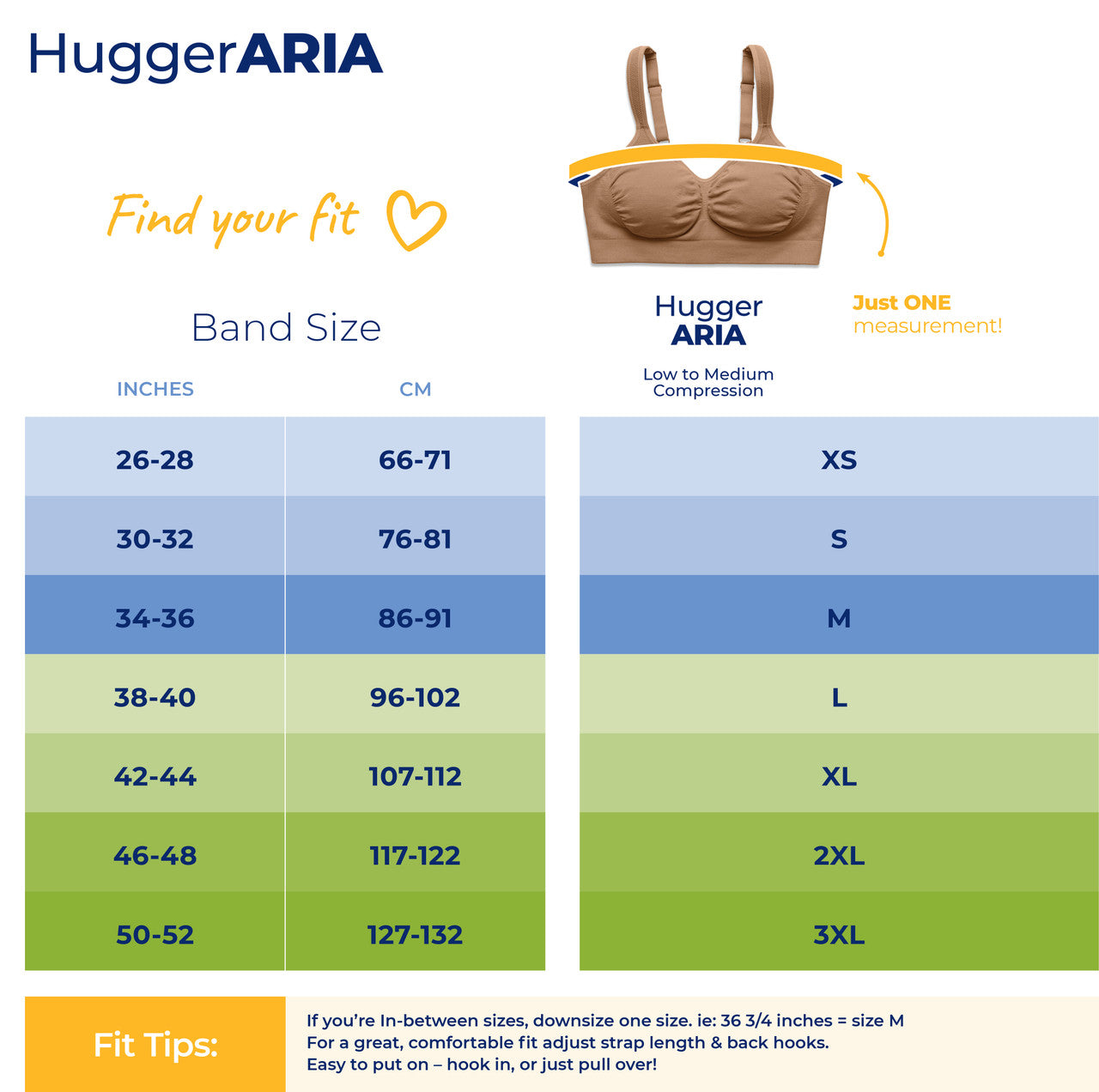 HuggerAria Compression Sports Bra by Prairie Wear©