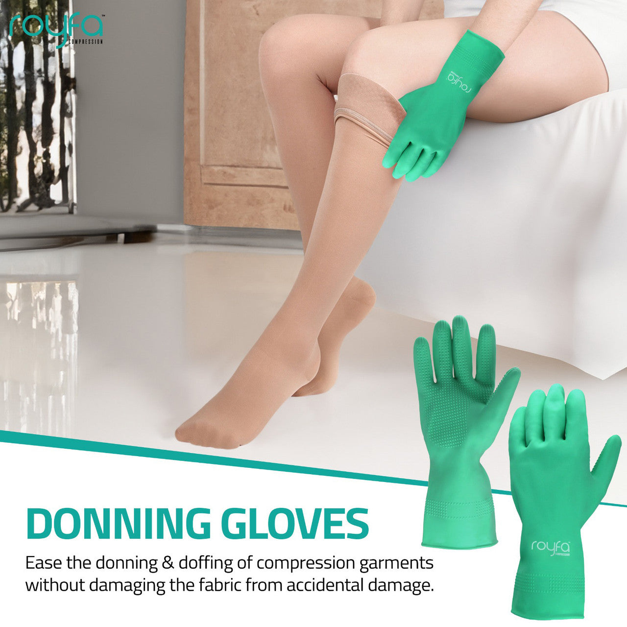 Royfa Application (donning) Gloves
