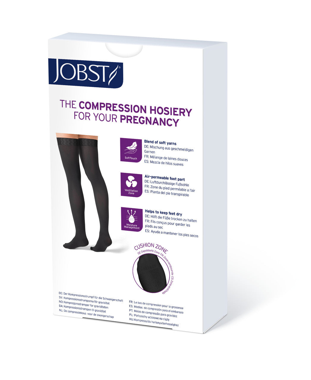 JOBST® Opaque Maternity Thigh High 15-20mmHg