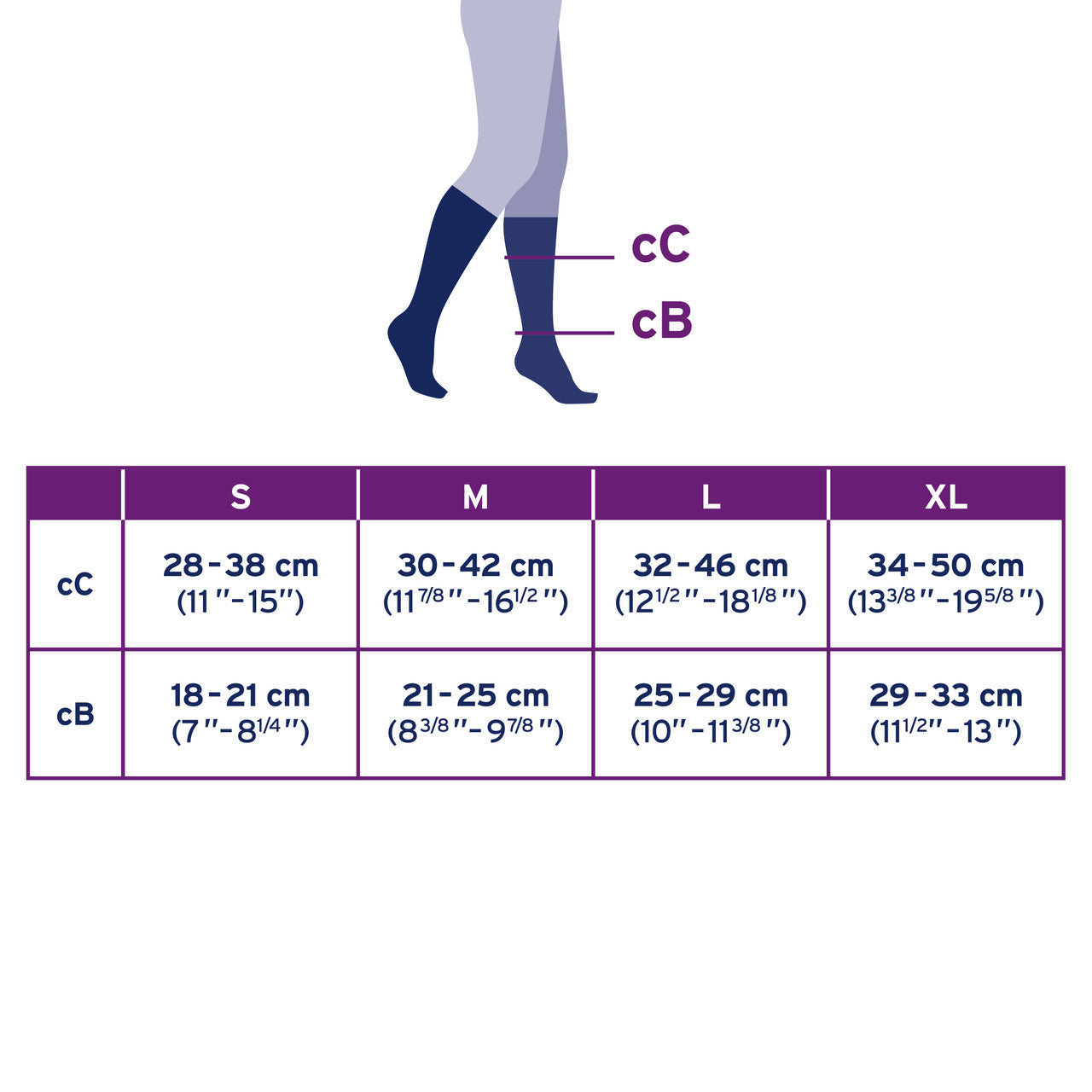 JOBST® Opaque Maternity Knee High 20-30mmHg
