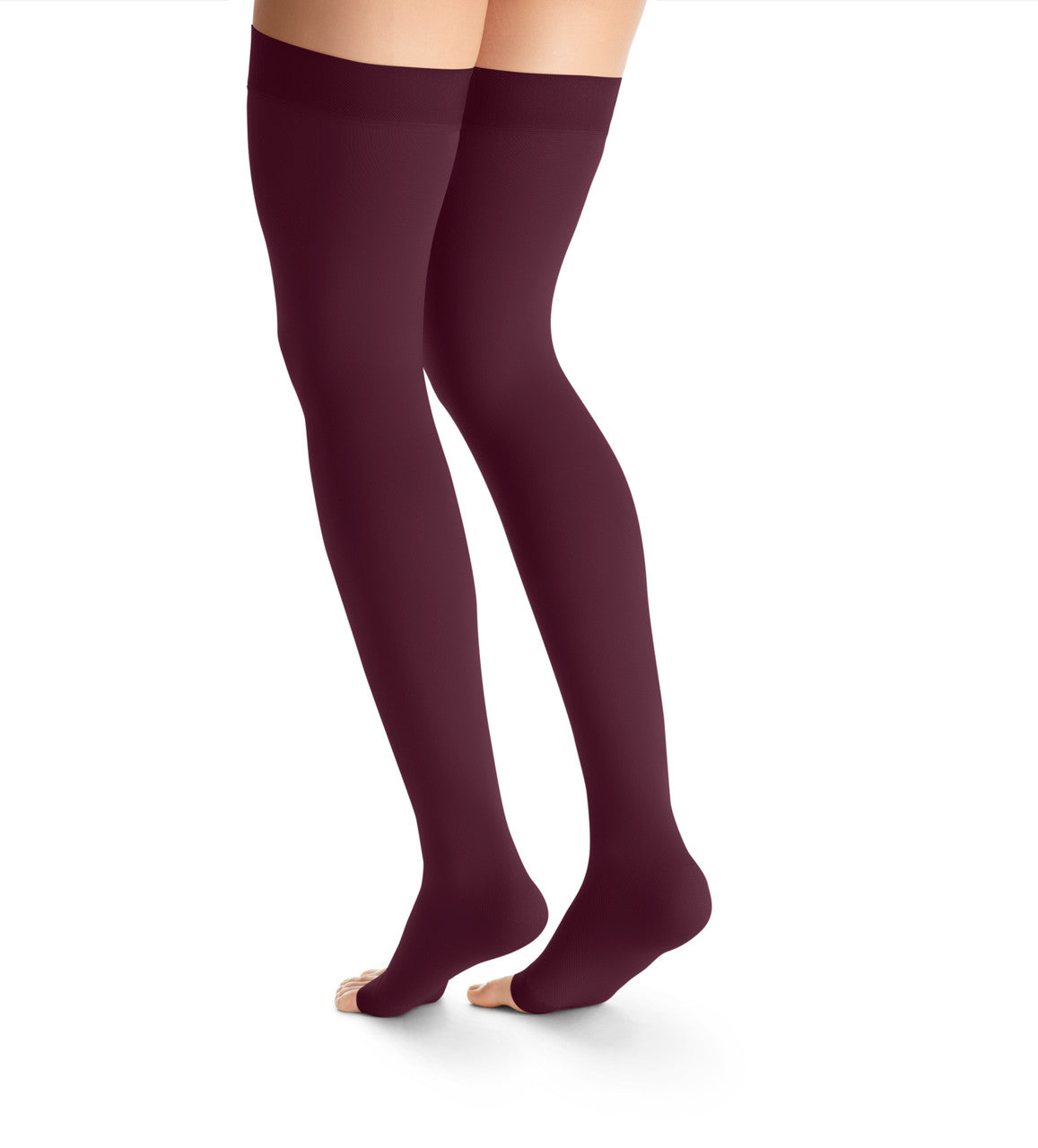 OPEN TOE CRANBERRY