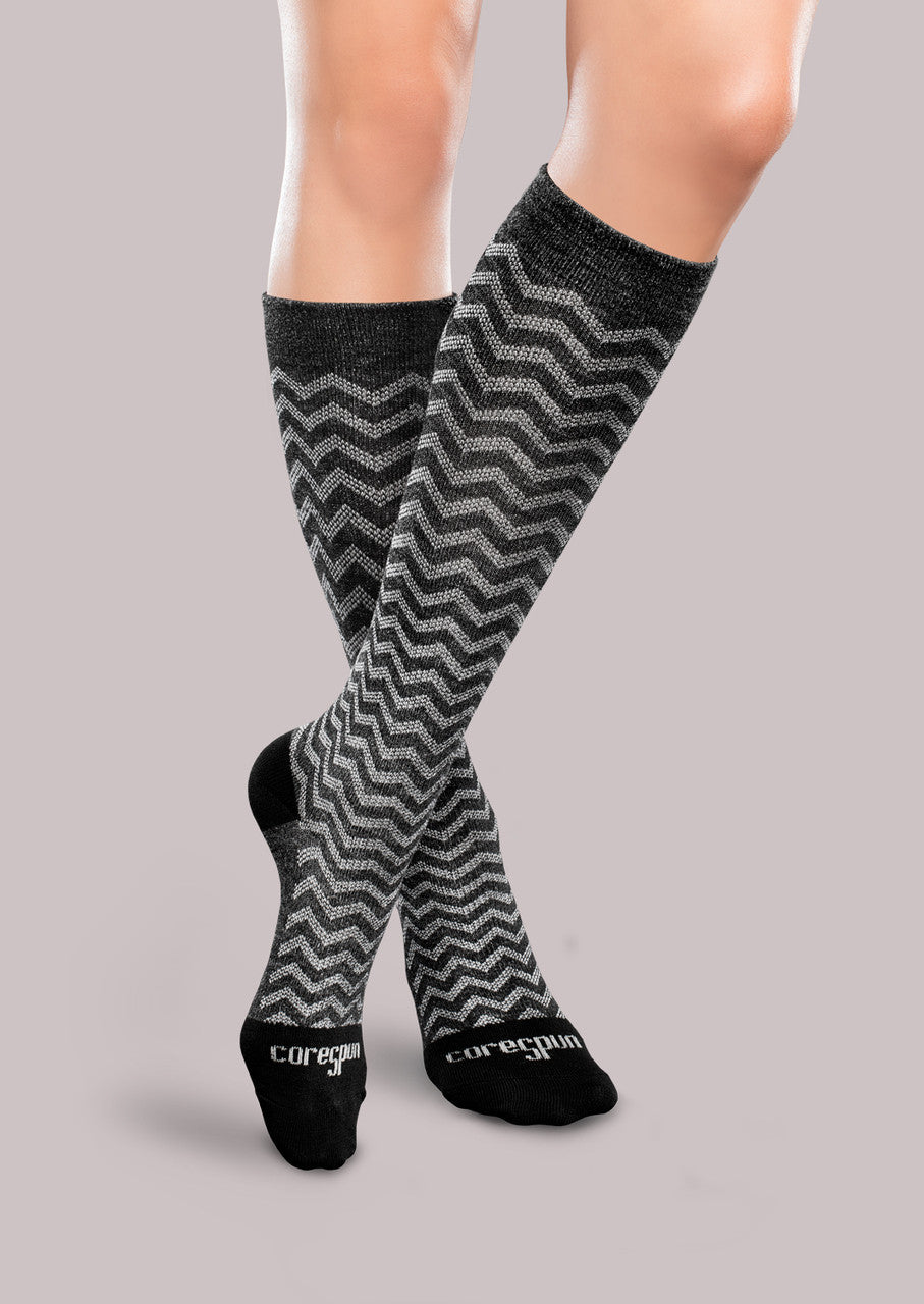 Core-Spun by Therafirm® Gradient Compression Socks 20-30 mmHg
