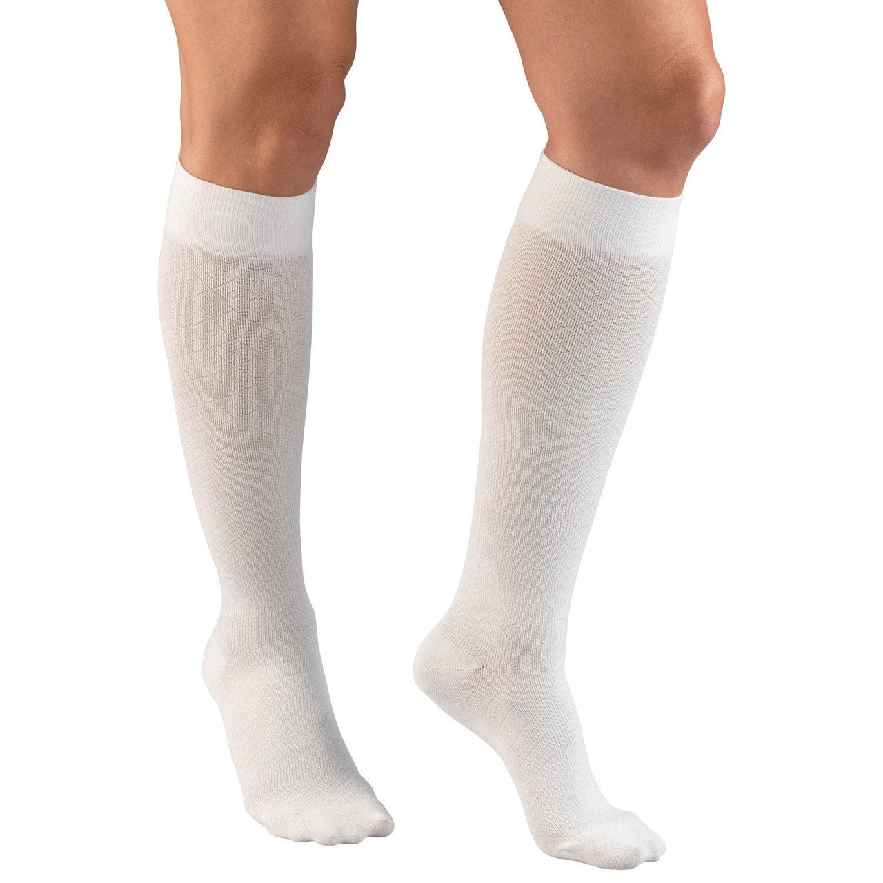 Truform Womens Trouser Ribbed Socks 10-20mmHg
