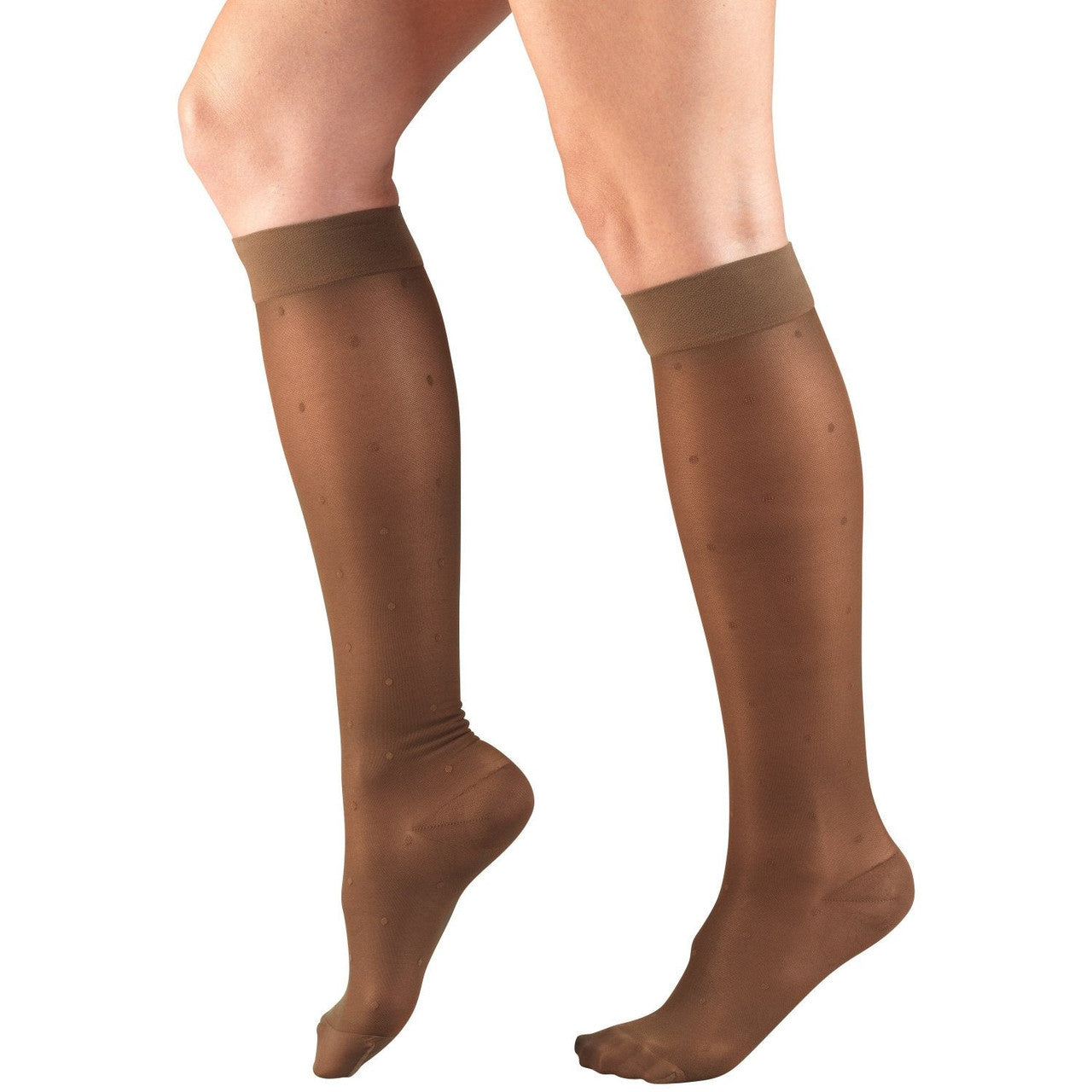 Truform Lites Sheer Patterned Knee High 15-20mmHg - Compression Level: Moderate 15-20 MmHg - Female - Knee
