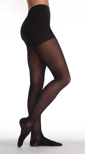 Juzo Soft Pantyhose with Fly or Open Crotch 20-30mmHg - Compression Level: Firm 20-30 MmHg - Female - Leg