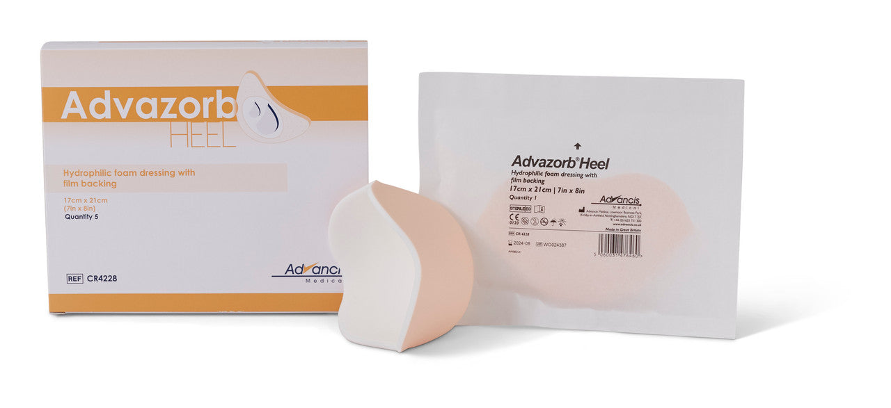 Advazorb® Heel Foam Dressing- 5 per Box