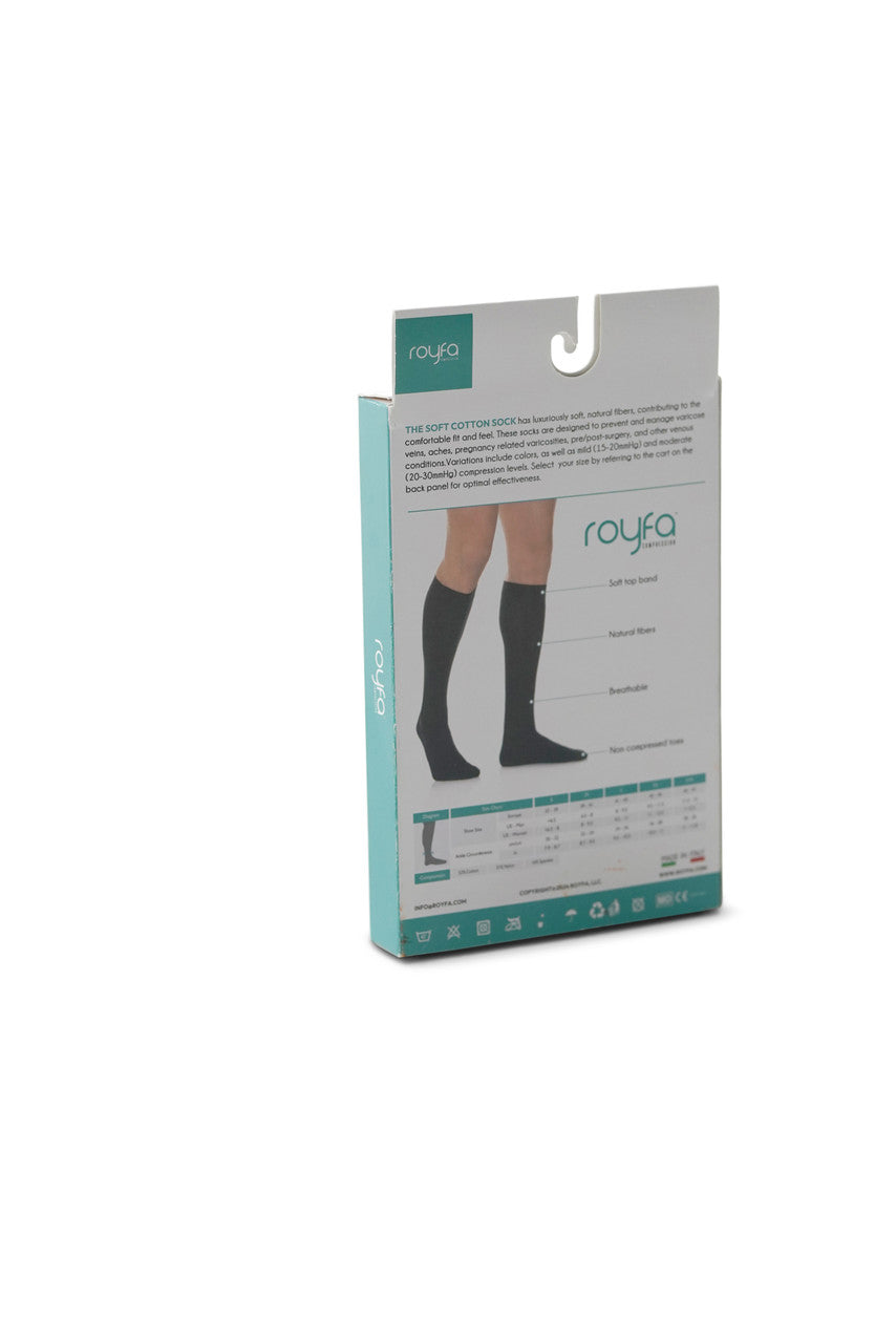 Royfa Soft Cotton Sock 15-20 mmHg