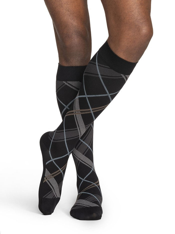 Sigvaris Microfiber Shades Men's Knee High 15-20mmHg - Compression Level: Moderate 15-20 MmHg - Male - Knee