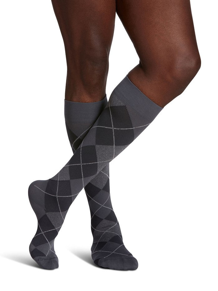 Sigvaris Microfiber Shades Men's Knee High 15-20mmHg - Compression Level: Moderate 15-20 MmHg - Male - Knee