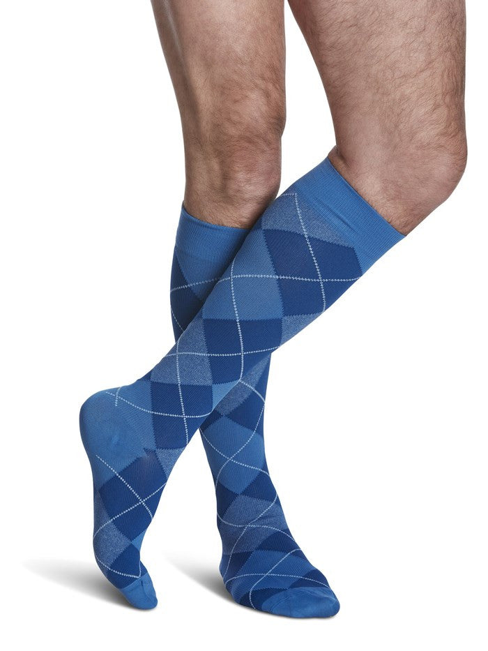 Sigvaris Microfiber Shades Men's Knee High 15-20mmHg - Compression Level: Moderate 15-20 MmHg - Male - Knee