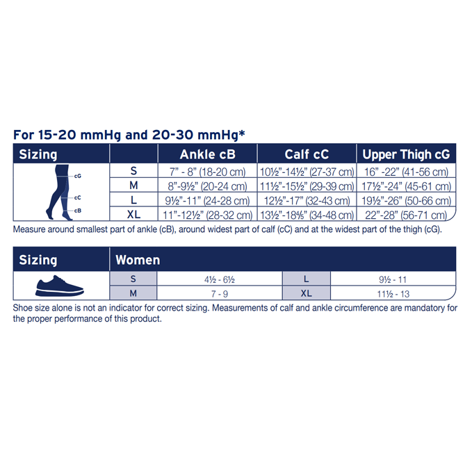 JOBST® Activa Sheer Knee High 15-20mmHg