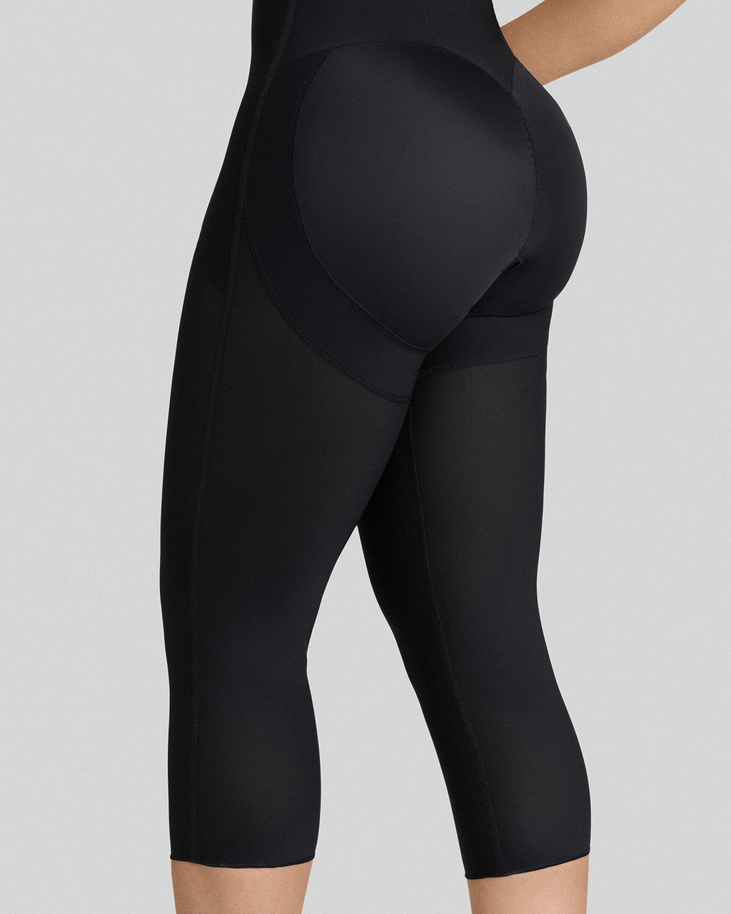 Leonisa Hook-and-Zip Mid-Calf Sculpting Body Shaper
