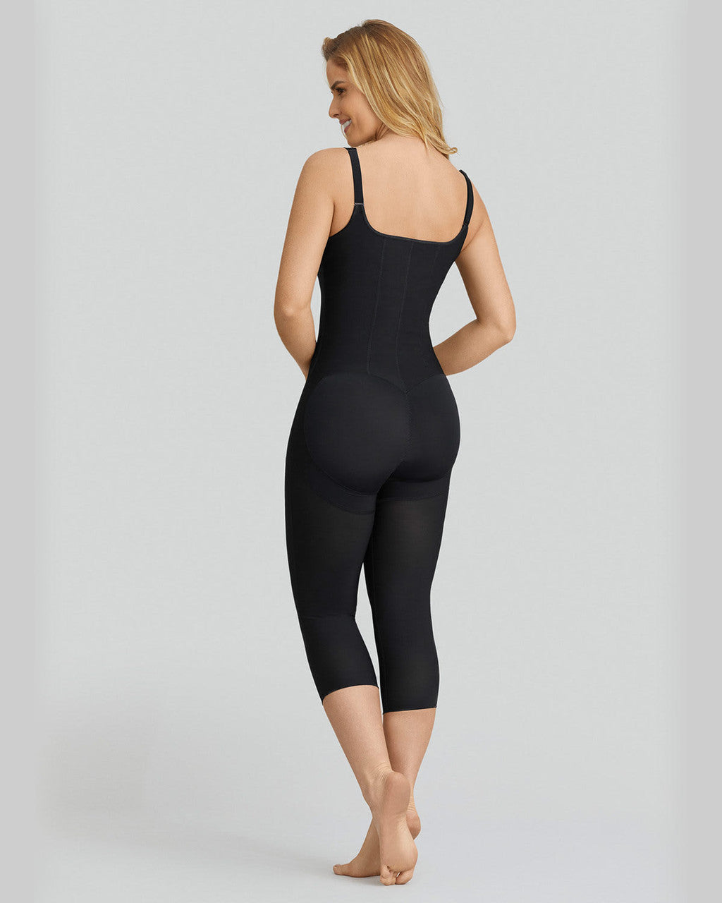 Leonisa Hook-and-Zip Mid-Calf Sculpting Body Shaper