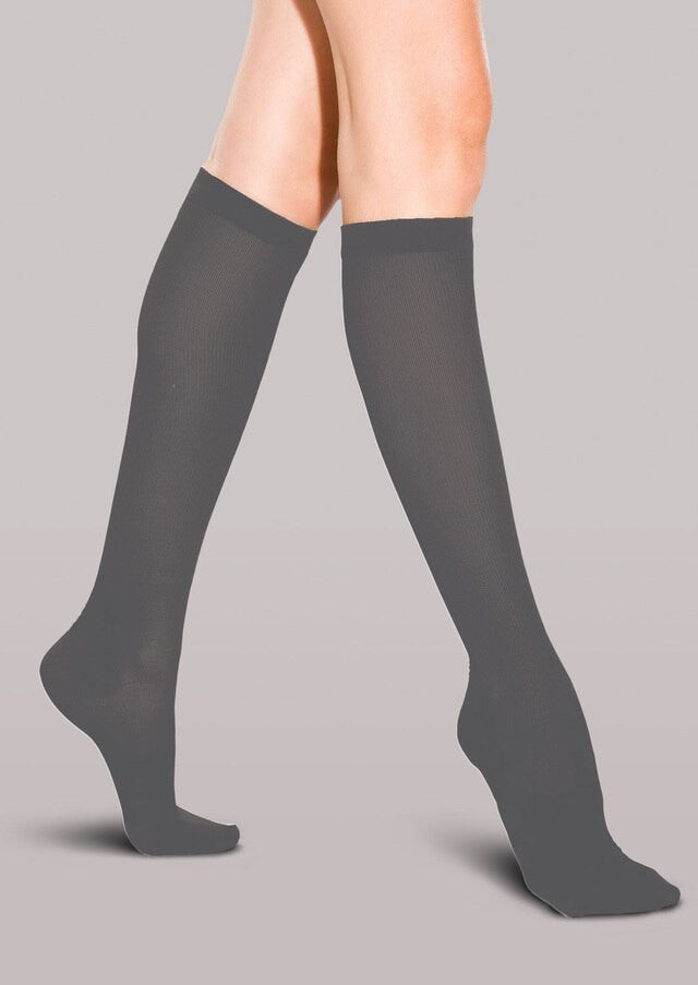 THERAFIRMlight® Women's Ribbed Trouser Socks 10-15 mmHg