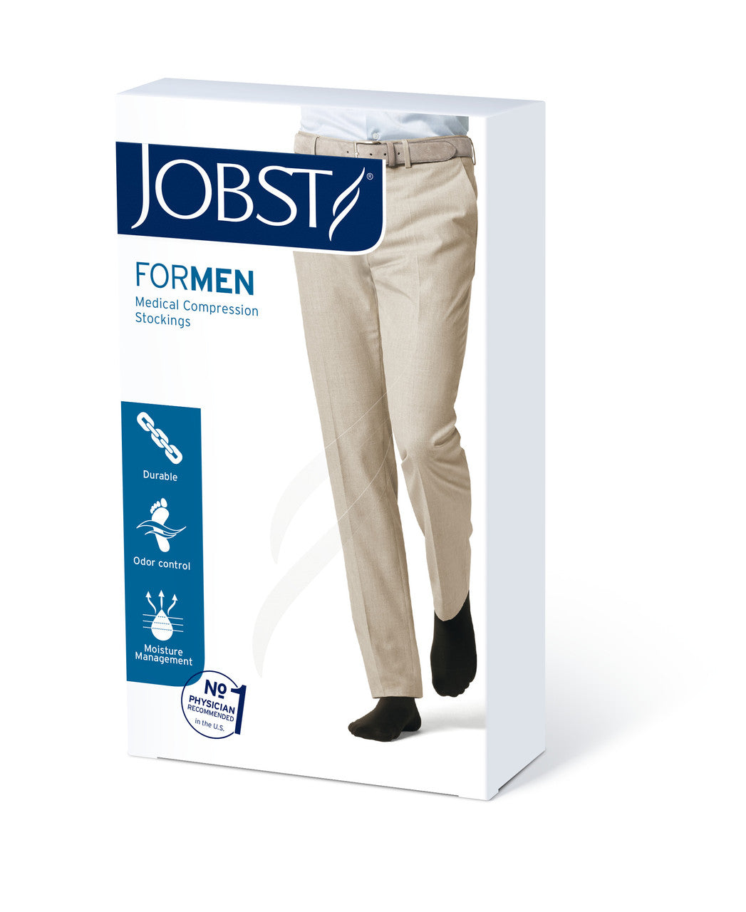 JOBST® For Men Thigh High 15-20mmHg