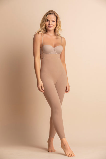 Leonisa Invisible Body Shaper with Leg Compression and Butt Lifter